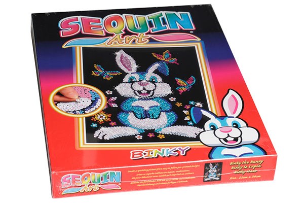 Sequin Art Binky the Bunny 25x34cm